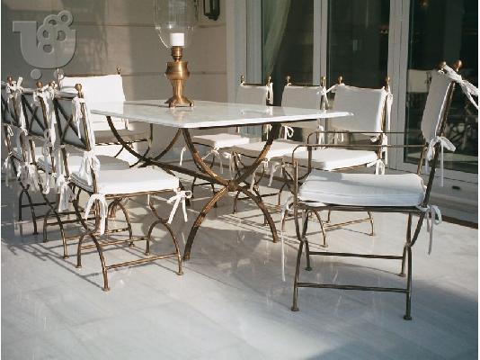 Σαλόνια Κήπου Μυτιλήνη 211 0126 938 Garden Lounge Furniture Mitilini Salonia Kipou Mitilin...