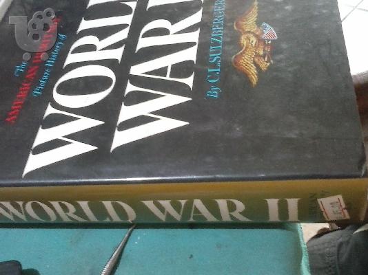PoulaTo: American Heritage Picture History of World War II (R) (Hardcover) by C.L. Sultzberger (Author)-Collectible