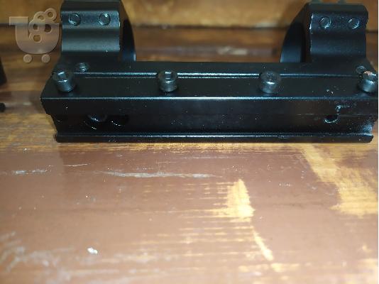 ΒΑΣΗ ΔΙΟΠΤΡΑΣ DUAL RING MOUNT 25 και 30 ΧΙΛΙΟΣΤΑ