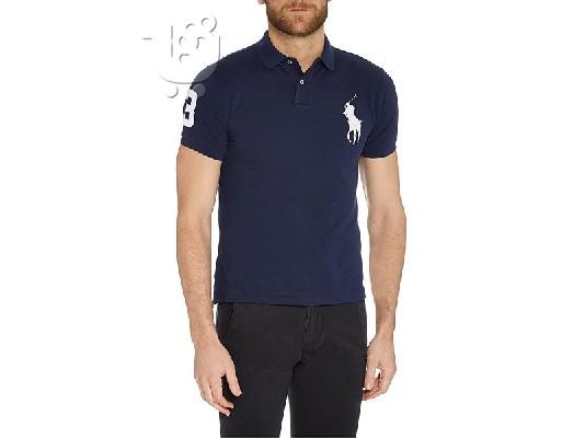 Ralph Lauren Polo Medium Μπλε Κοντομάνικο
