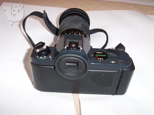 CANON T 50 SLR ΑΝΑΛΟΓΙΚΗ ΦΩΤΟΓΡΑΦΙΚΗ ΜΗΧΑΝΗ ΜΕ ΔΥΟ ΦΑΚΟΥΣ ΚΑΙ ΦΛΑΣ...