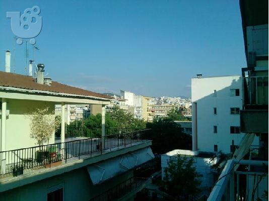 Διαμερισμα ρετιρε 100τμ Αμπελοκηπους.Τζακι Αεριο Πορτα Ασφαλειας Μπαλκονι μεγαλο   ...