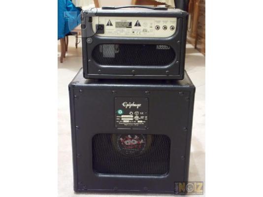 ενισχυτής και καμπίνα Epiphone Valve jr.