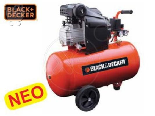 PoulaTo: ΕΥΚΑΙΡΙΑ ΑΕΡΟΣΥΜΠΙΕΣΤΗΣ BLACK & DECKER 50Lt / 2 Hp λαδιού.