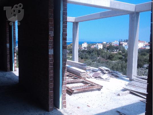 Αίγινα Άγιοι πωλείται ημιτελής κατοικία