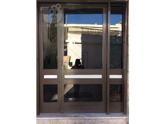 PoulaTo: ΠΟΡΤΑ ΑΛΟΥΜΙΝΙΟΥ ΣΕ ΑΡΙΣΤΗ ΚΑΤΑΣΤΑΣΗ ΣΕ ΔΙΑΣΤΑΣΕΙΣ 92x225, 46x225(ανοιγομενο) &38x215