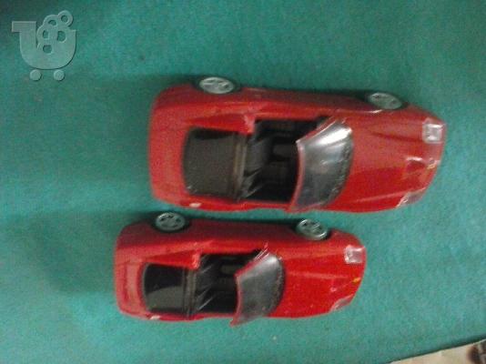 PoulaTo: 1/38 2 X FERRARI SUPERAMERICA SHELL V-POWER    PULL BACK