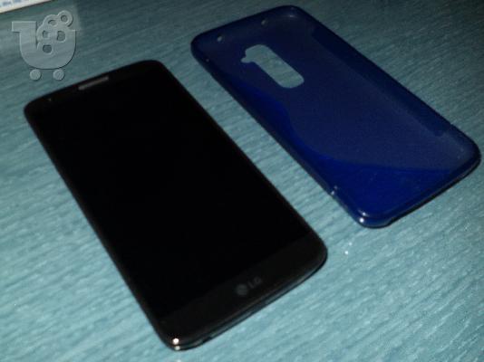 [LG G2] 16 GB || Μαύρο + Θήκη || ΟΛΟΚΑΙΝΟΥΡΙΟ