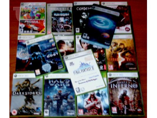 PoulaTo: ΧΒΟΧ-360 12 ΓΝΗΣΙΑ GAMES ΠΑΙΧΝΙΔΙΑ ΜΕΤΑΧΕΙΡΙΣΜΕΝΑ ΣΕ ΑΡΙΣΤΗ ΚΑΤΑΣΤΑΣΗ ΘΕΣΣΑΛΟΝΙΚΗ