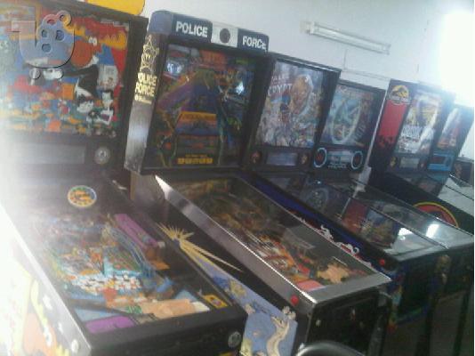 fliper φλιπερ pinball κλασικα φλιπερακια ανταλακτικα φλιπερ...
