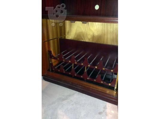 ΣΥΝΘΕΤΟ δεκαετίας 70 από ξύλο μασιφ