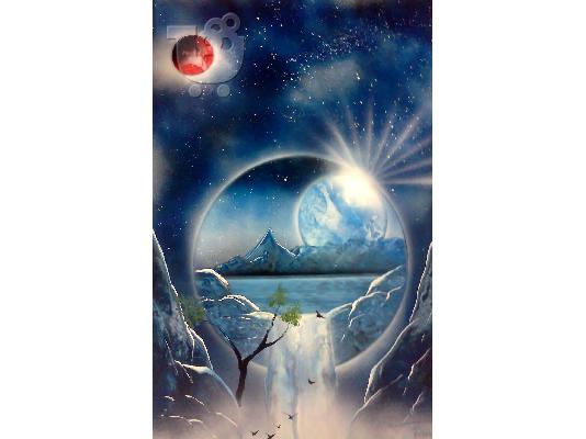 PoulaTo: Spray Paint Art 