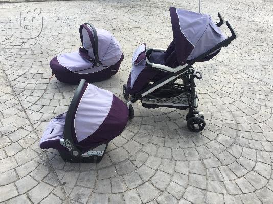 καροτσι και ριλαξ peg-perego