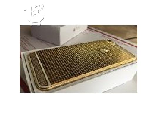 PoulaTo: Apple Iphone 6 Plus - 128gb 24k Gold Plated /Gold