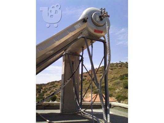 Θερμοσίφωνας ηλιακός τριπλής ενέργειας 200 ltr