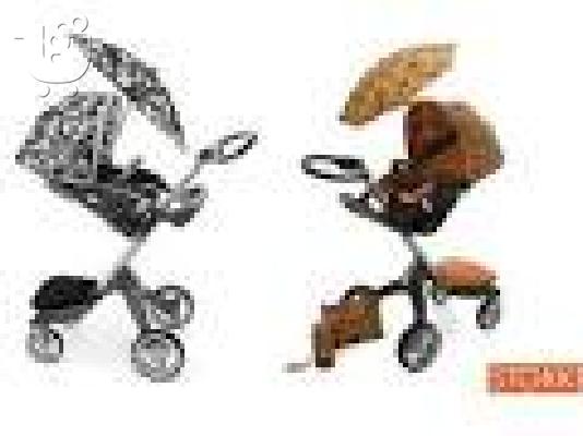 ΚΑΡΟΤΣΙ STOKKE XPLORY 2009  +ΚΑΛΑΘΟΥΝΑ + ΚΑΘΙΣΜΑΤΑΚΙ ΑΥΤΟΚΙΝΗΤΟΥ ΜΑΧΙ COSI που προσαρμόζετ...