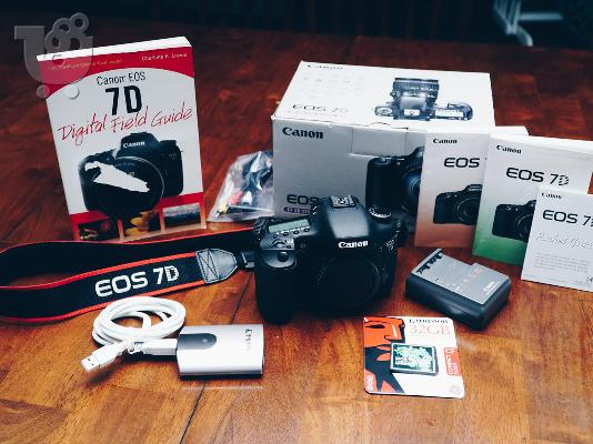 PoulaTo:   Canon EOS 7D Ψηφιακή φωτογραφική μηχανή SLR 18.0 MP: Αριθμός μενού: +447452264959