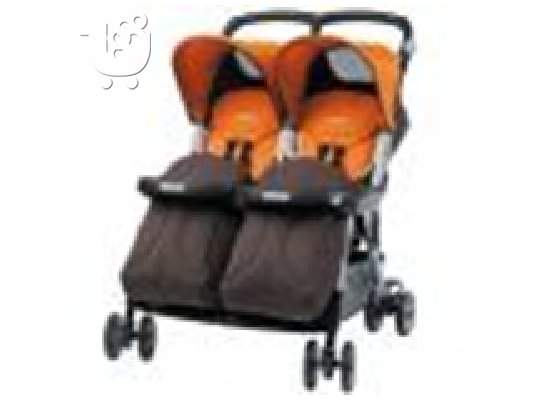 PoulaTo: Καρότσι διδύμων Peg Perego Aria Twin