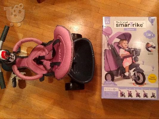 PoulaTo: Smart Trike Τρίκυκλο Explorer Ροζ