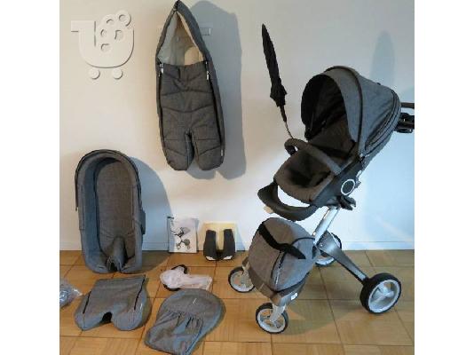 PoulaTo: Stokke Xplory V4 3 σε 1 μωρό Καροτσάκι