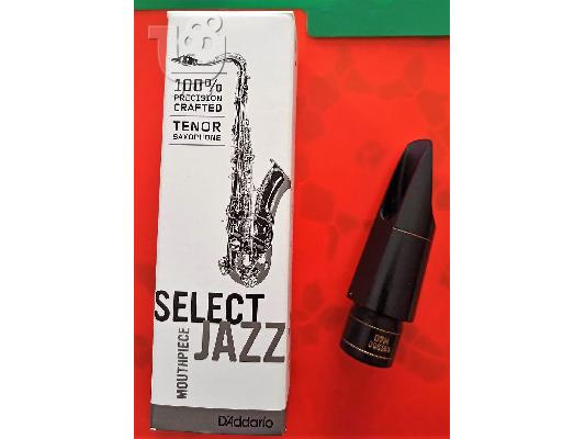 PoulaTo: επιστόμιο τενόρου σαξοφώνου D' Addario select jazz D7M