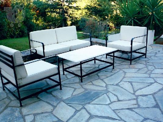 Σαλόνια Κήπου Κομοτηνή 211 0126 938 Garden Lounge Furniture Komotini Salonia Kipou Komotin...