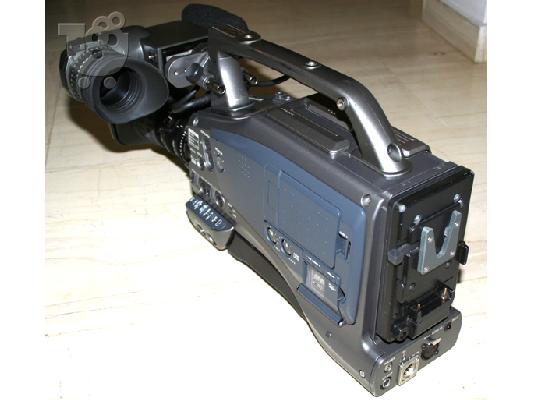 jvc gy dv 5000 pro-2 fakous (1 canon 16ari & 1 fujinon 14ari) -2 koutia kasetes standart d...