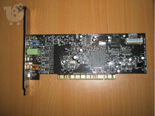 PCI ΚΑΡΤΑ ΗΧΟΥ CREATIVE SOUND BLASTER LIVE 24-BIT