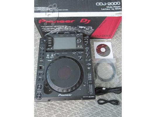 DJ Set 2 x CDJ 2000 Nexus & 1x DJM 900 Nexus + 1xRMX1000