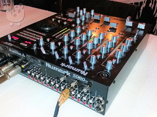 Επαγγελματικός Μίκτης 5κάναλος DJ Mixer Numark 5000FX