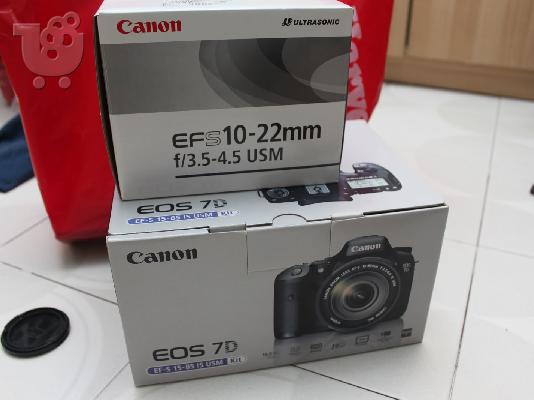 PoulaTo: Ολοκαίνουρια Canon - EOS 7D DSLR φωτογραφική μηχανή με 28-135mm IS Lens - Μαύρο