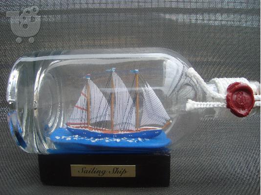 PoulaTo: Χειροποίητο καράβι σε μπουκάλι 500ml