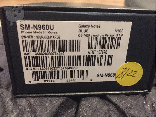 Brand New Samsung Galaxy S9 SM-G960 64GB- GSM CDMA FACORY UNLOCKED Smartphone