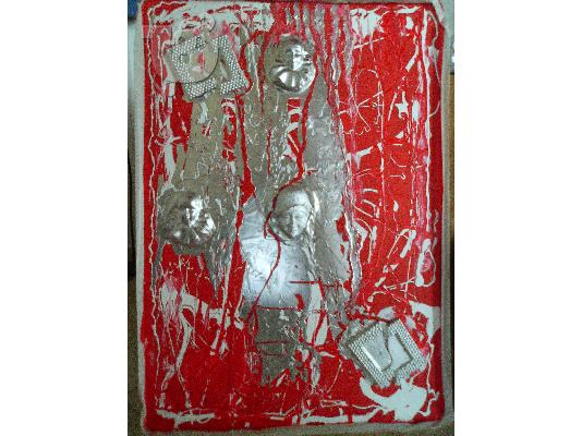 PoulaTo: MY MODERN PAINTINGS SERIES BY -NIKOS  TSOKOS.