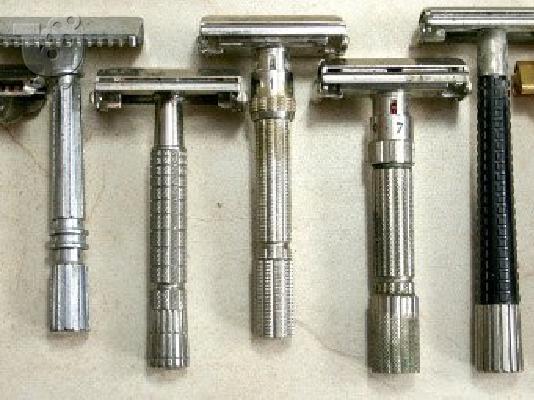 Ζητούνται παλιές ξυριστικές μηχανές Gillette