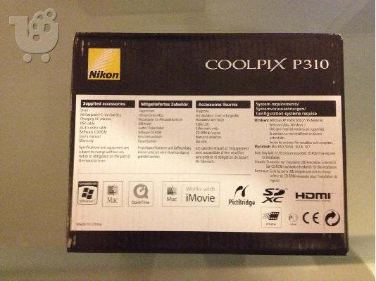 Πωλείται Nikon Coolpix P310 στο κουτί της