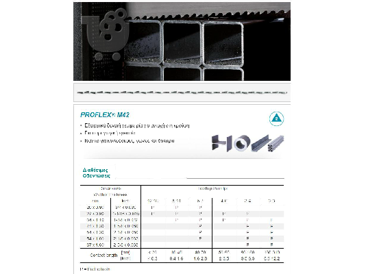ΠΡΙΟΝΟΤΑΙΝΙΕΣ ΣΙΔΗΡΟΥ WIKUS PROFLEX M42