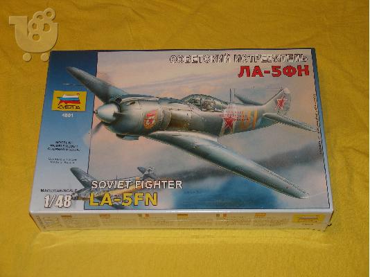 PoulaTo: ZVEZDA LA-5 FN Soviet Fighter 1/48