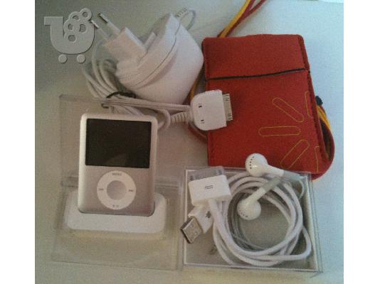 PoulaTo: IPOD NANO 4GB SILVER ΣΕ ΕΞΑΙΡΕΤΙΚΗ ΚΑΤΑΣΤΑΣΗ