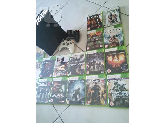 Xbox360  σαν καινούργιο  με απιθανα παιχνιδια