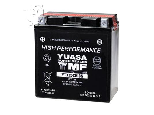 PoulaTo: Μπαταρία Moto Yuasa YTX20CH-BS 18AH 