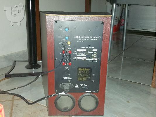 ραδιοενισχυτής HITACHI HTA-DD3 & ΗΧΕΙΑ ROISTER HT 2000