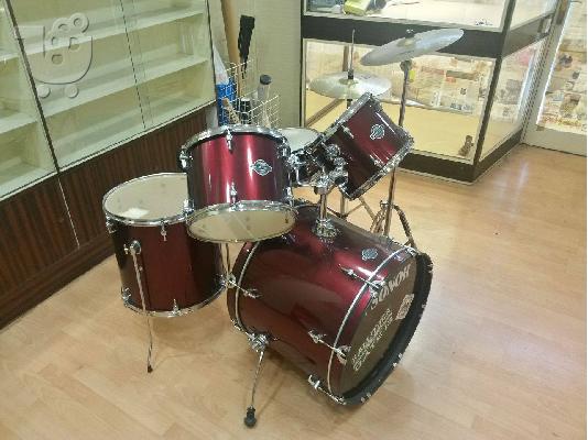 PoulaTo: Πωλείται Full Drumset SONOR Smart Force Wine Red Studio - € 350,00