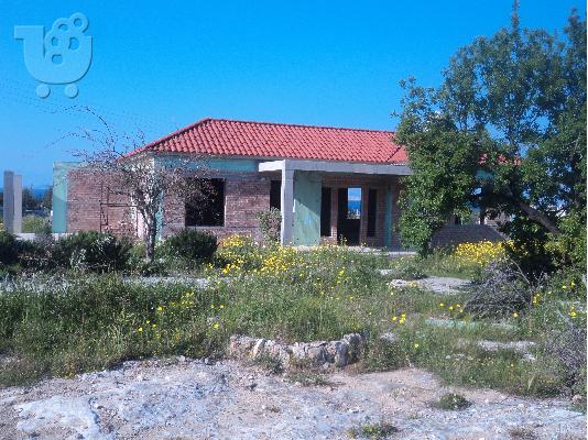 Αίγινα Άγιοι πωλείται ημιτελής κατοικία