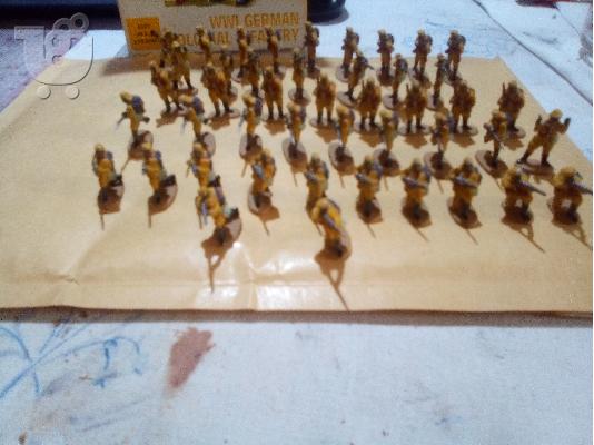 PoulaTo: 1/72 hat WW I GERMAN COLONIAL INFANTRY 45 ΦΙΓΟΥΡΕΣ