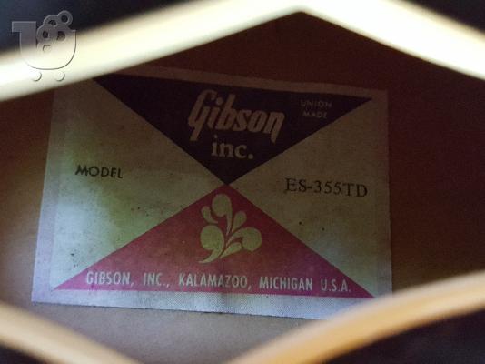 PoulaTo: Πωλειται κιθαρα gibson 355 stereo του 79