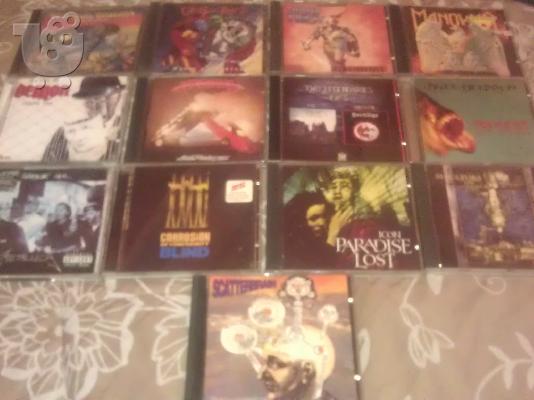 PoulaTo: Metal cd πωλούνται. Πακέτο ή μεμονωμένα.