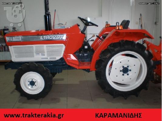 PoulaTo: Τρακτέρ Kubota L-1802DT  Καραμανίδης