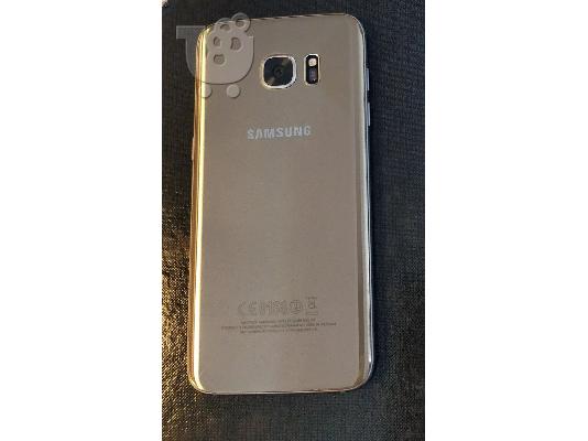 Samsung s7 edge gold ελαφρά χρησιμοποιημένο