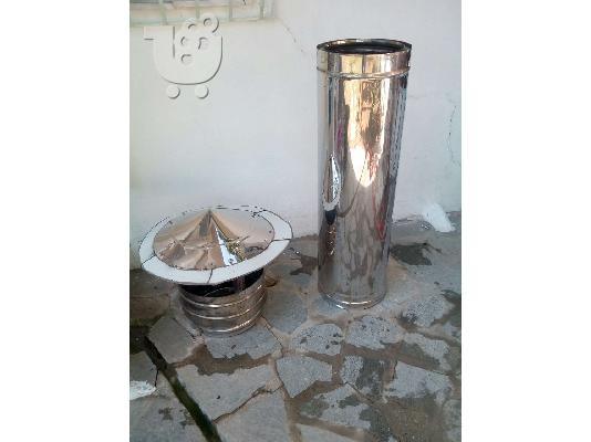 Πωλείται τζάκι γωνιακό μαντεμενιο ανοιχτού τύπου...